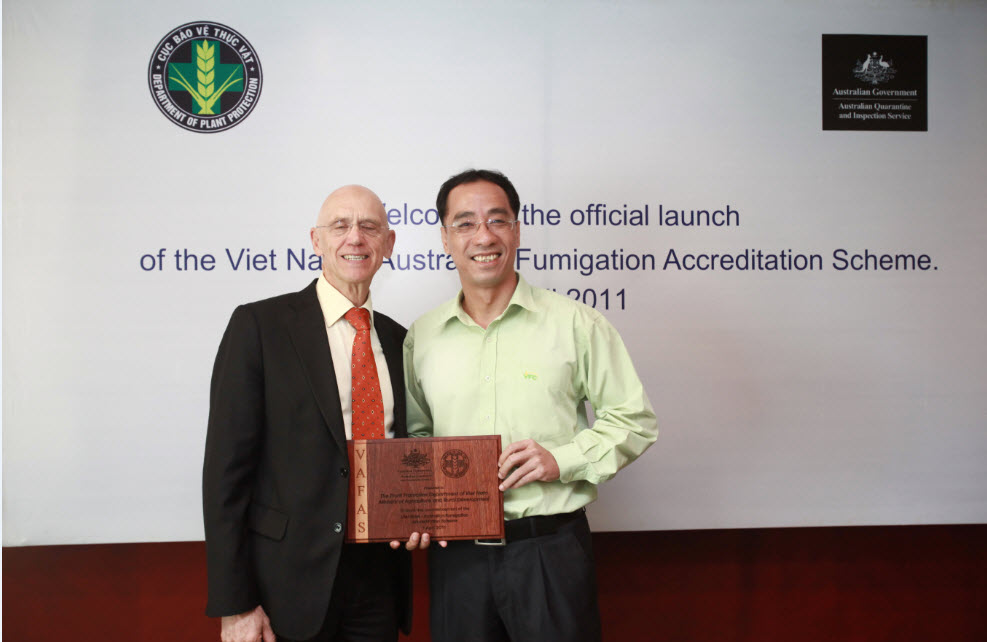 Lễ công bố chính thức chương trình Khử trùng ủy nhiệm của Úc tại Việt Nam