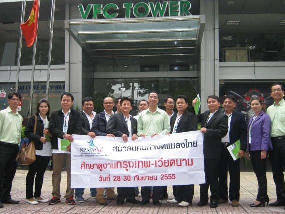 Chuyến thăm của Hiệp hội NPMA Thái Lan